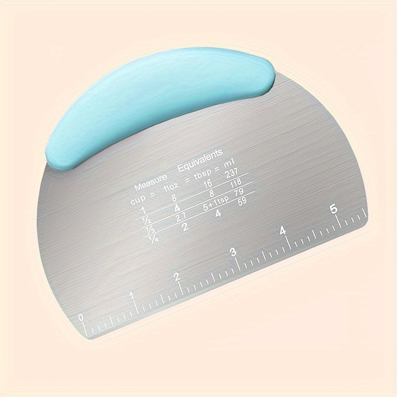 Stainless Steel Pastry Scraper – Multipurpose Baking Tool