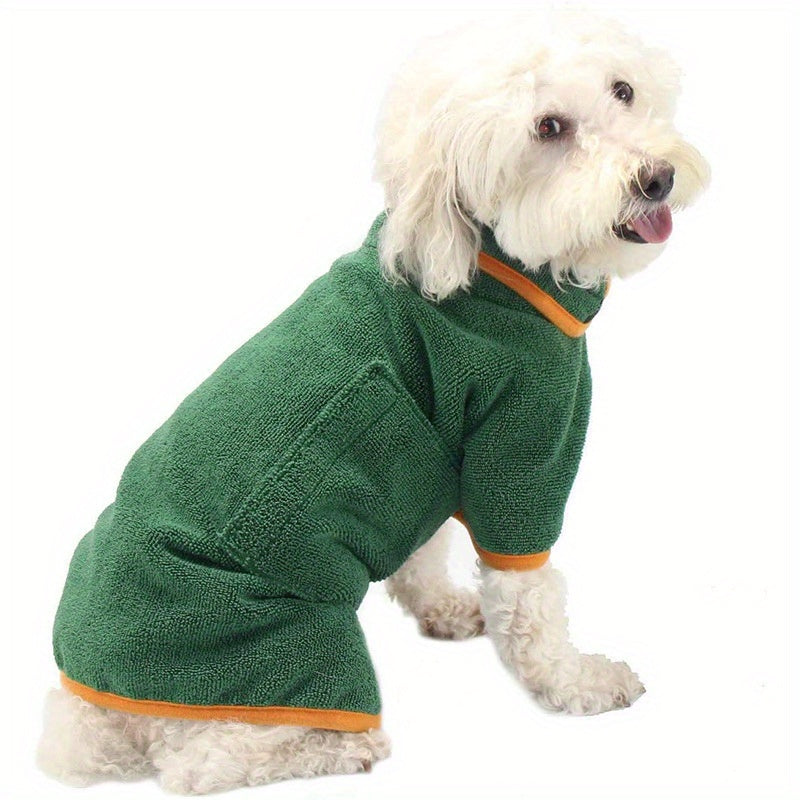 Super Absorbent Hooded Pet Towel – Fast-Drying, Cozy Comfort