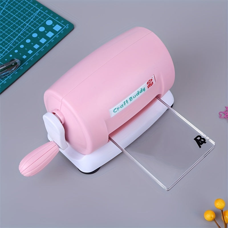 Practical DIY Plastic Paper Cutting Embossing Machine - Creative Craft Buddy Die-Cut Machine for Craft Scrapbooking Album Cutting Tools