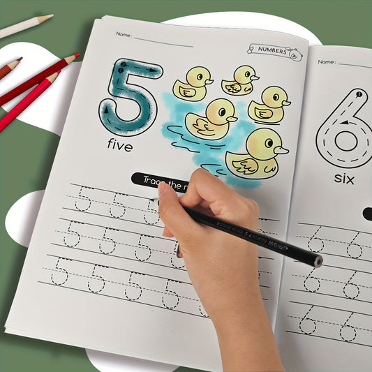 28-page childrens math workbooks for preschoolers