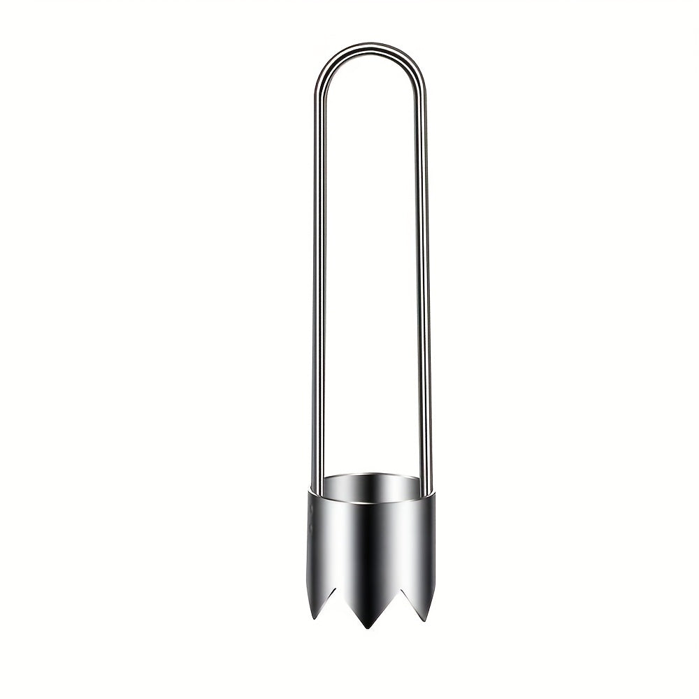 1/2/3pcs Stainless Steel Fruit & Vegetable Corer Tool - Efficient Kitchen Gadget for Cucumbers, Bell Peppers, Apples, Tomatoes, Jalapenos - Durable, Easy-to-Use Core Remover for Home Cooking, Core Removal Tool | Streamlined D