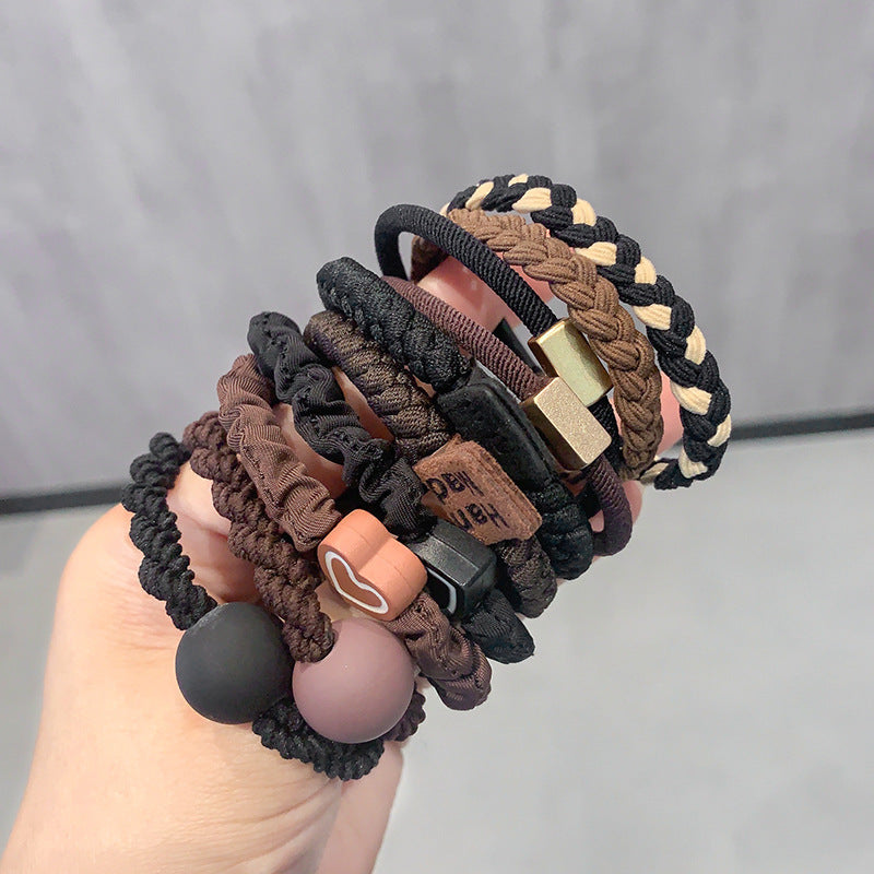 20pcs Hair Ties for Women - Cute and Sweet Bracelet Design, Non-Damaging Elastic Band Suitable for Fine/ Thick Hair, Ideal for Ponytails and Exercise