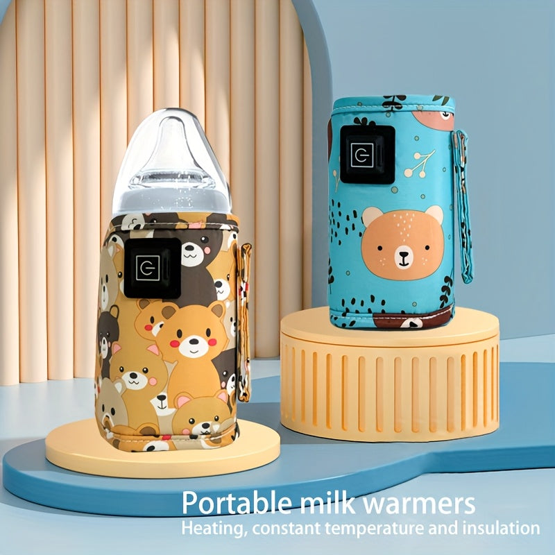 2-in-1 USB Powered Portable Milk Warmer and Insulated Bag