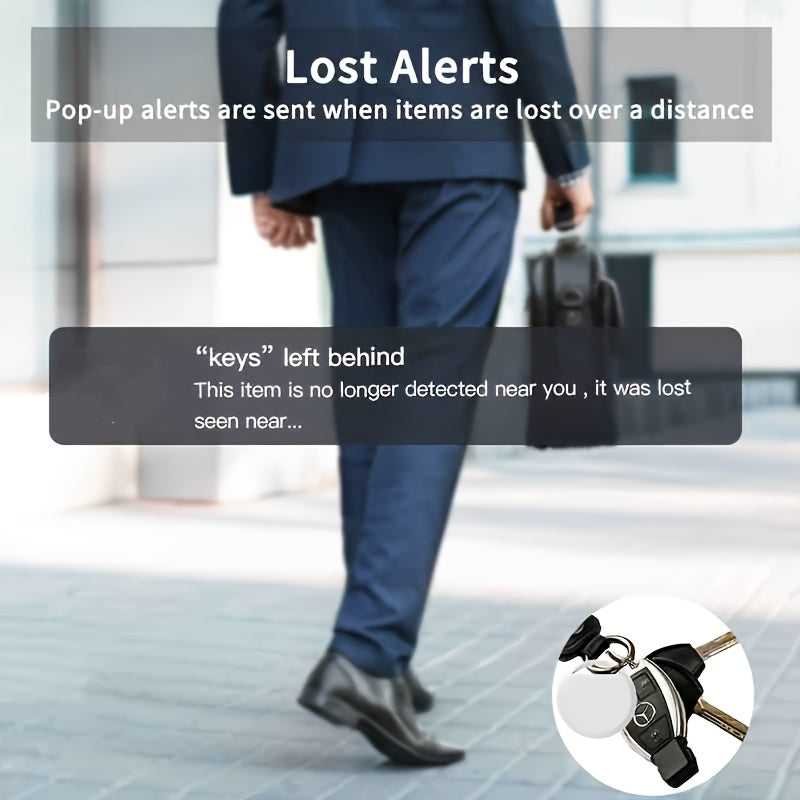 4pcs GPS Smart Tracker, Anti-Loss, iOS Compatible