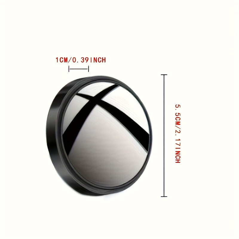 [HD Round Mirrors] 2/4Pcs Car Rearview Mirrors, HD Round Mirrors, 360° Adjustable Blind Spot Mirrors,